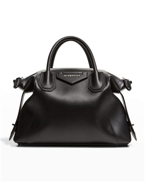 givenchy antigona small shiny black|givenchy small antigona in cognac.